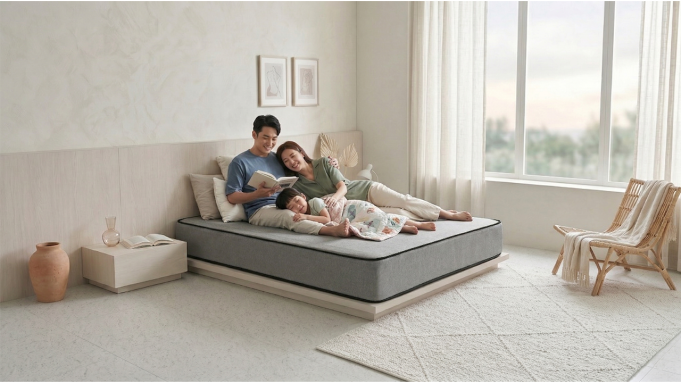 1張免萬元高CP值『小資族床墊首選』無痕簡約風格，百搭設計讓整體的居家效果顏值超高。