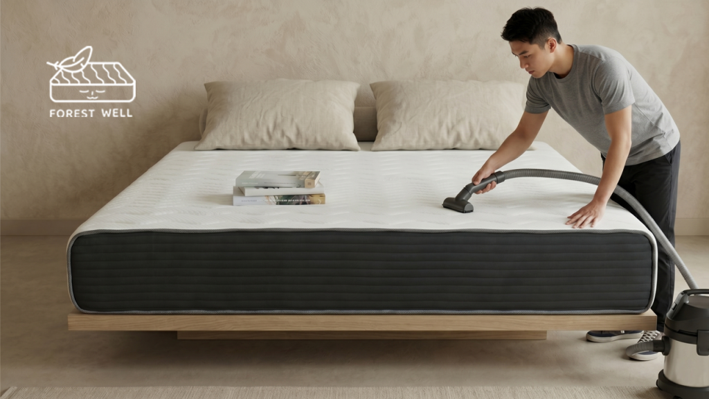 在追求高品質睡眠的道路上，一張好的床墊是核心，但許多人往往在「挑選」與「維護」這兩個環節感到困惑。選錯尺寸會影響臥室動線，忽略清潔則可能讓過敏原陪伴你入睡。本文將從最基礎的尺寸對照，到專業的清潔技巧一次告訴你。